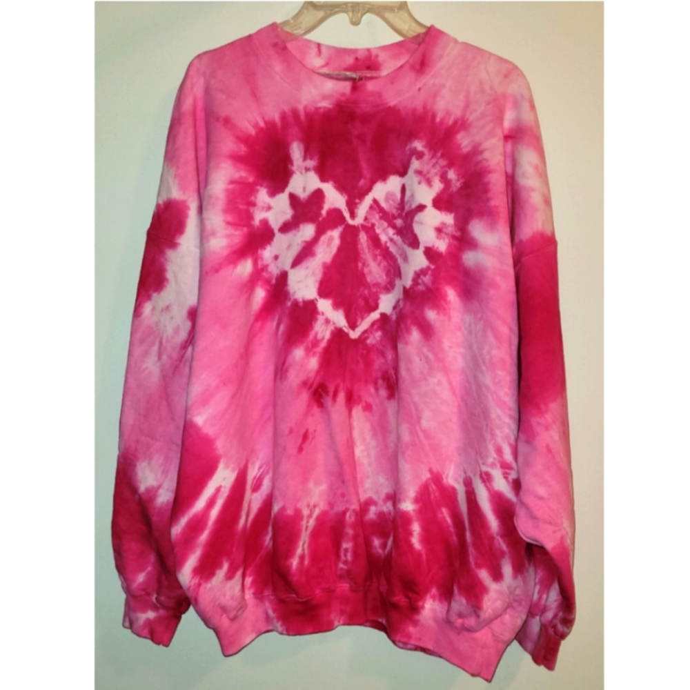90's Tie dye oversized sweatshirt